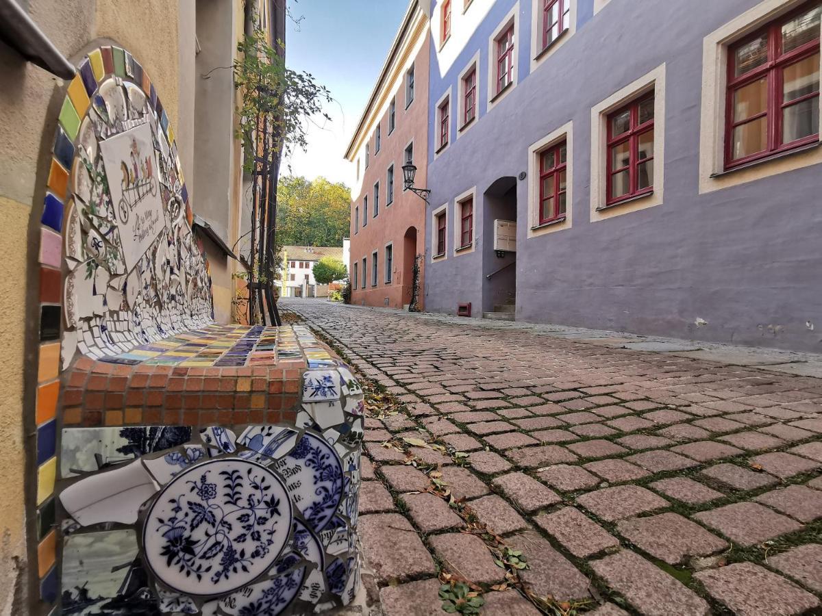 Fynbos Studio Dg In Der Altstadt, Frauenkirchenblick, Parkplatz Meißen Buitenkant foto